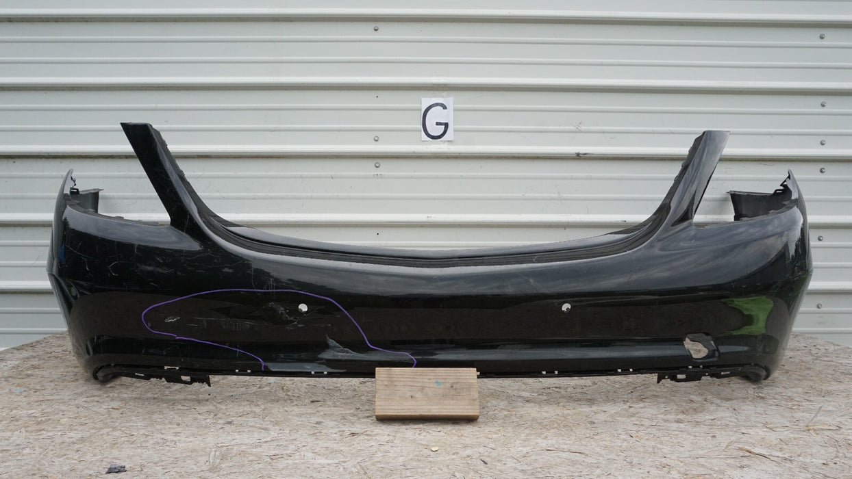 2015 MERCEDES BENZ S600 REAR BUMPER SHELL PLASTIC COVER PANEL FACTORY OEM 15