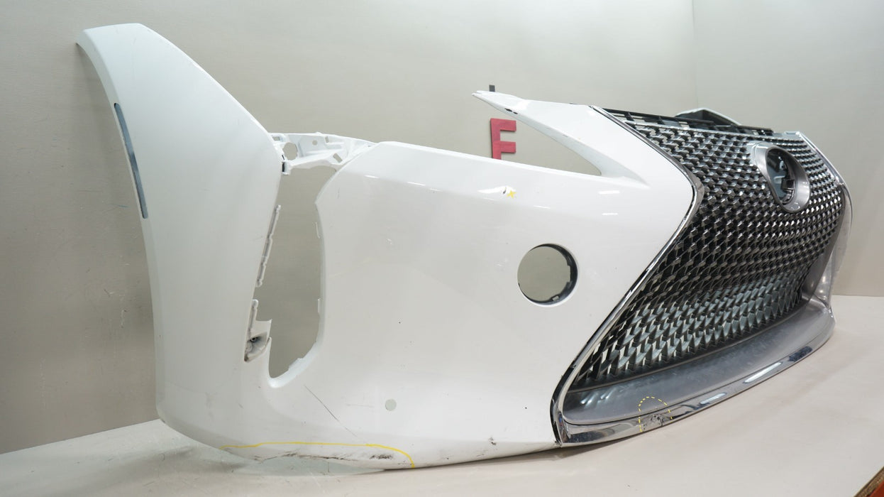 2018-2023 LEXUS LC500 FRONT BUMPER COVER PANEL WITH GRILLE OEM