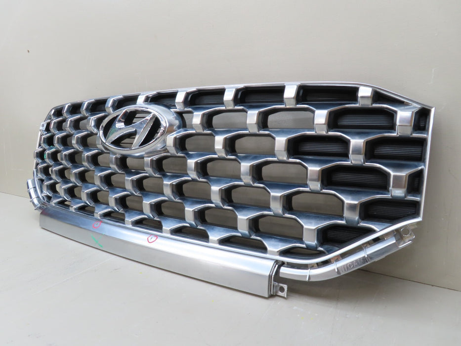 2021-2022 HYUNDAI SANTA FE FRONT BUMPER GRILLE GRILL W/ EMBLEM OEM 86350-S2600