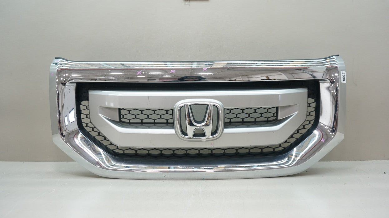 2009-2011 HONDA PILOT FRONT BUMPER RADIATOR CHROME GRILLE OEM
