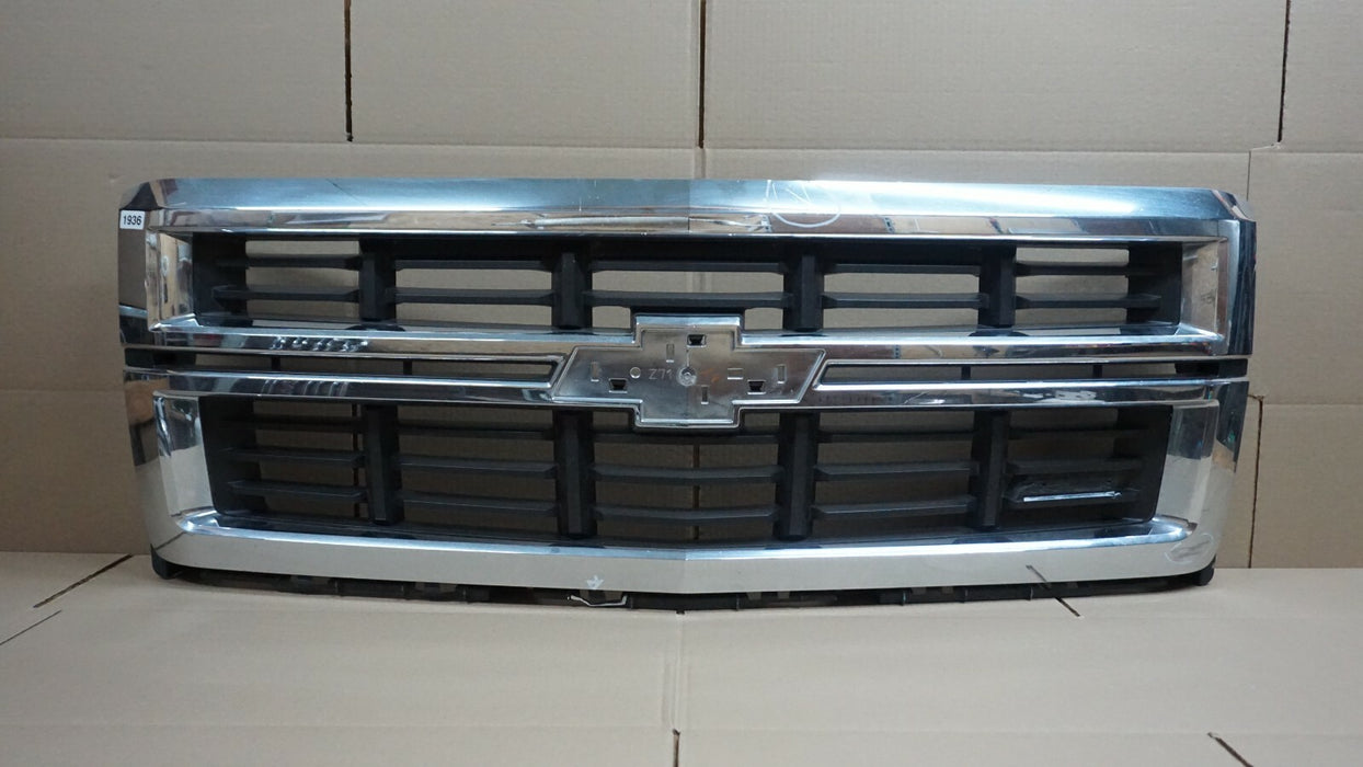 2014-2015 CHEVROLET 1500 Z71 FRONT MAIN RADIATOR GRILL GRILLE 14 15 OEM