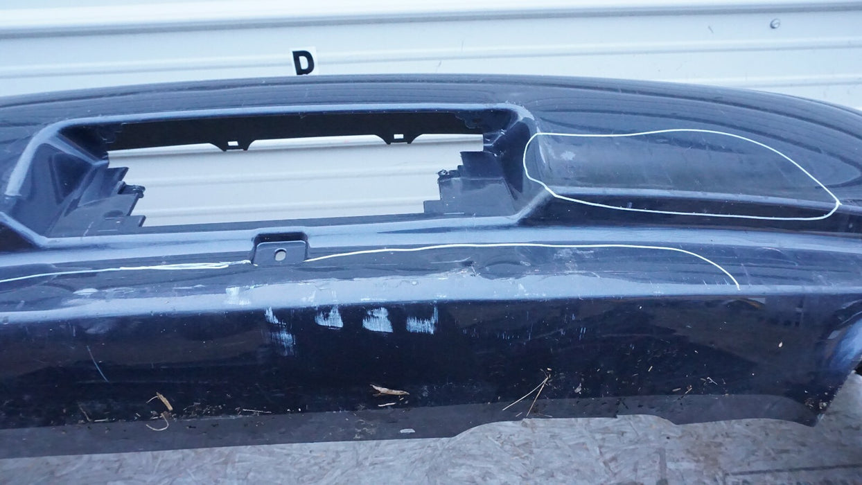 2010-2013 INFINITI G37 REAR BUMPER COVER PANEL PLASTIC 850221NF0H OEM 12 13