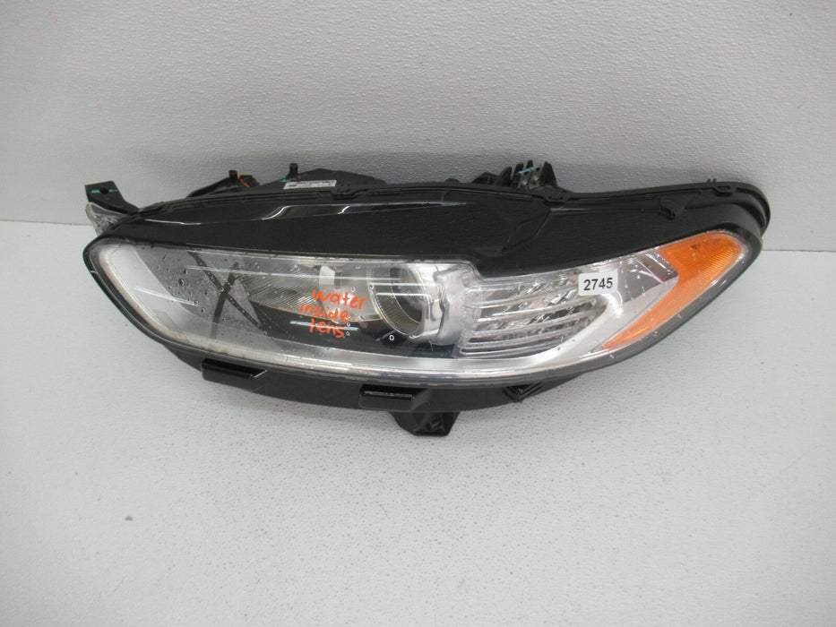 2013 - 2016 FORD FUSION FRONT LEFT DRIVER SIDE HEADLIGHT HEADLAMP HALOGEN OEM