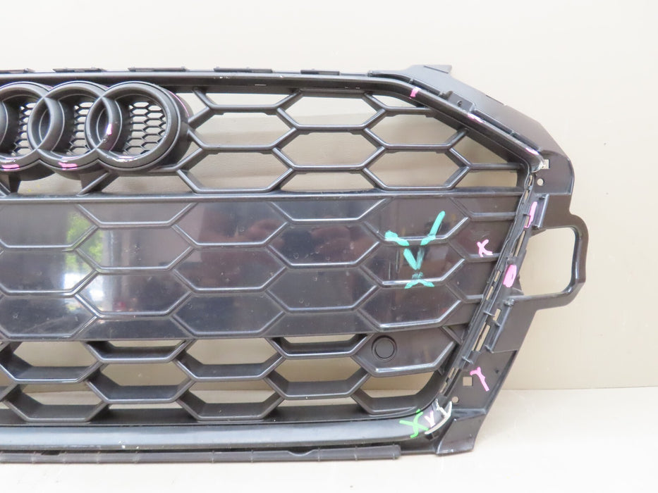 2020-2022 AUDI A4 QUATTRO FRONT BUMPER GRILLE GRILL W/ EMBLEM OEM 8W0853651DT