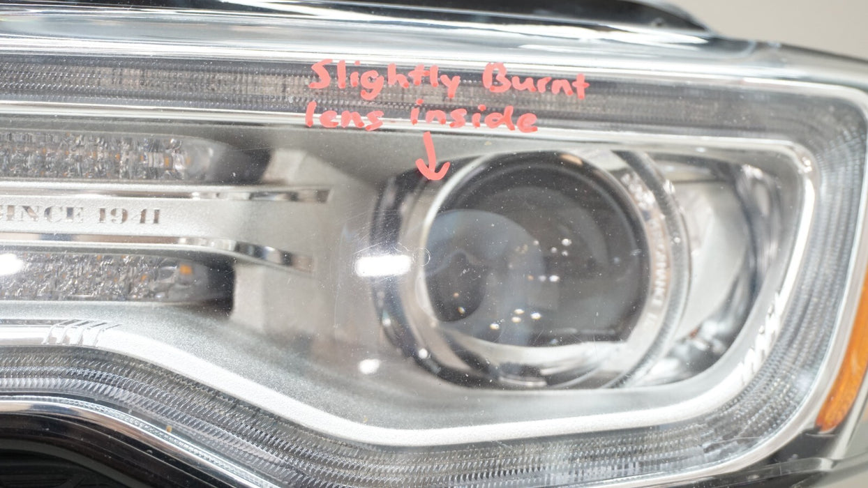 2017-2021 JEEP GRAND CHEROKEE FRONT LF LEFT DRIVER SIDE XENON HEADLIGHT OEM