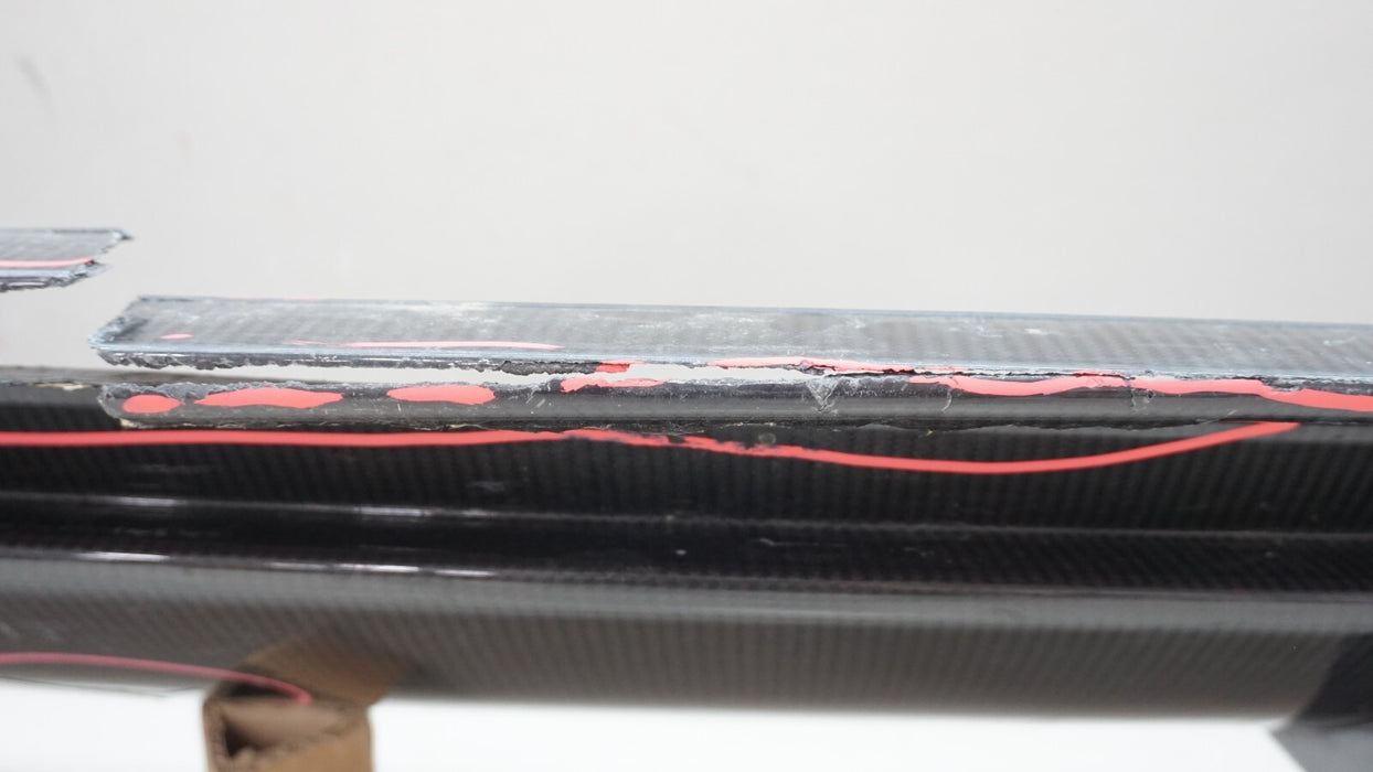 2014-2018 AUDI RS7 REAR LOWER BUMPER DIFFUSER CARBON FIBRE 4G8807521K OEM