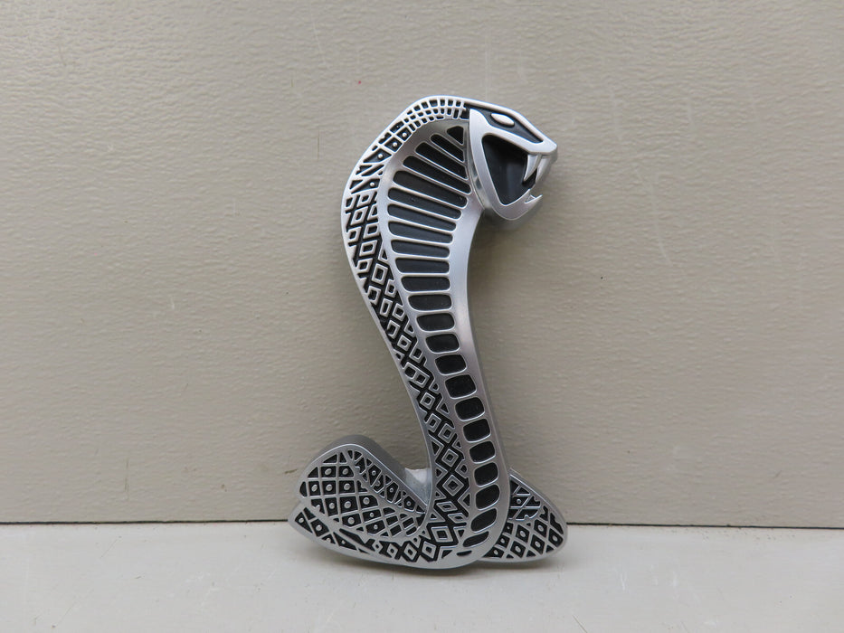 2007-2014 FORD MUSTANG SHELBY GT500 RIGHT PASSENGER FENDER NAMEPLATE EMBLEM OEM