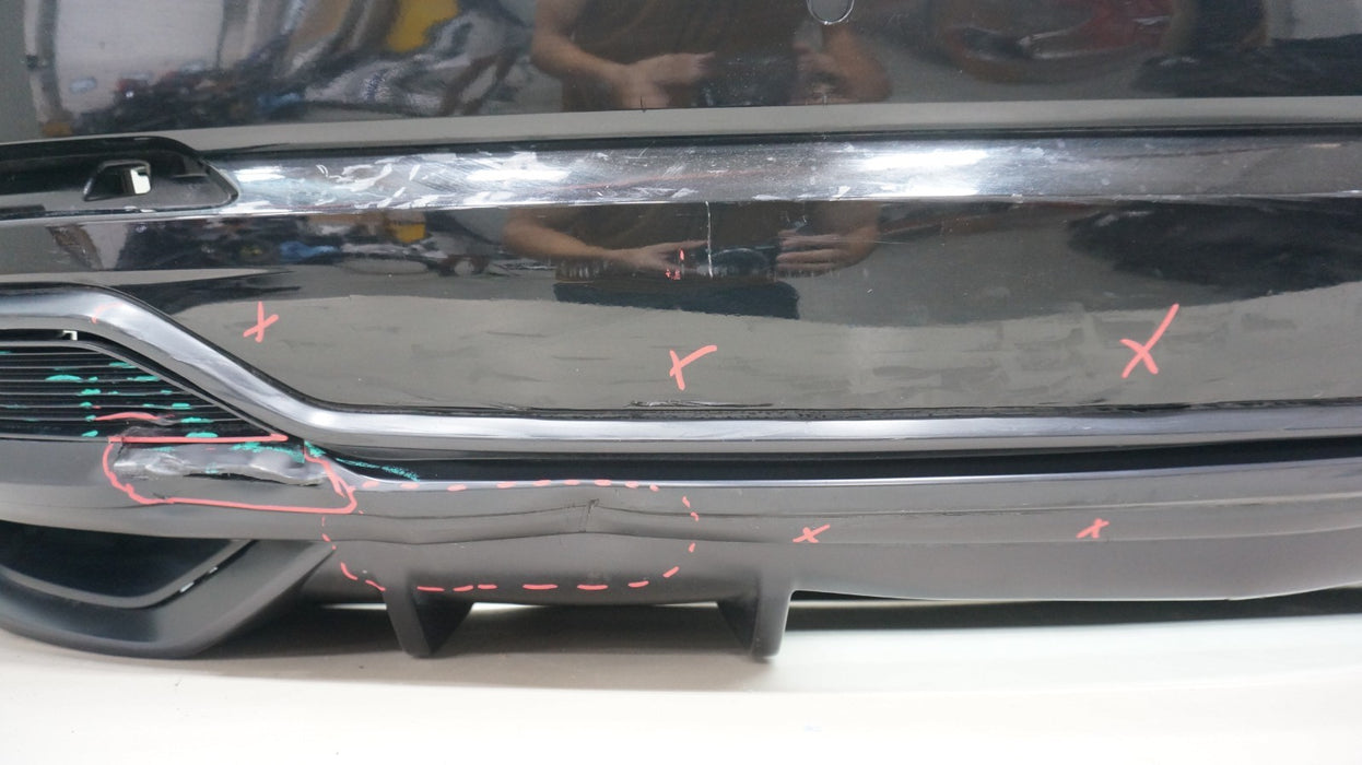 2019-2022 AUDI Q3 REAR BUMPER COVER PANEL OEM 83A807511