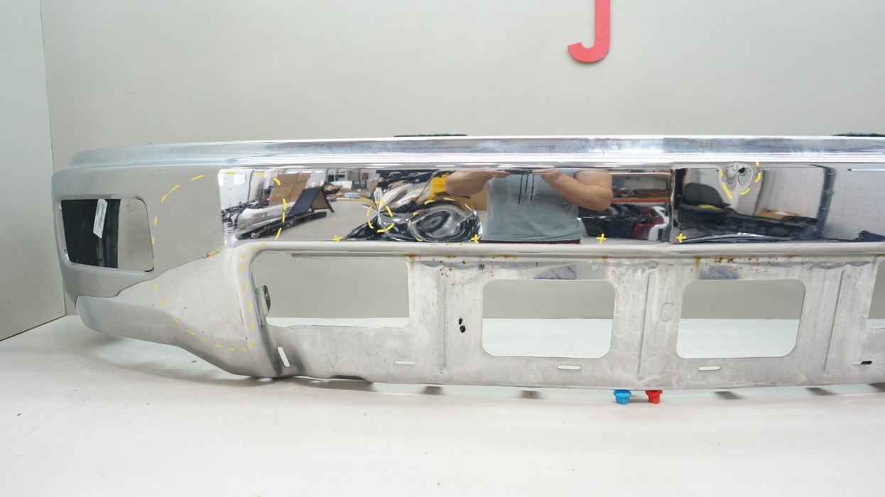 2014-2015 CHEVROLET SILVERADO 1500 FRONT METAL BUMPER COVER OEM