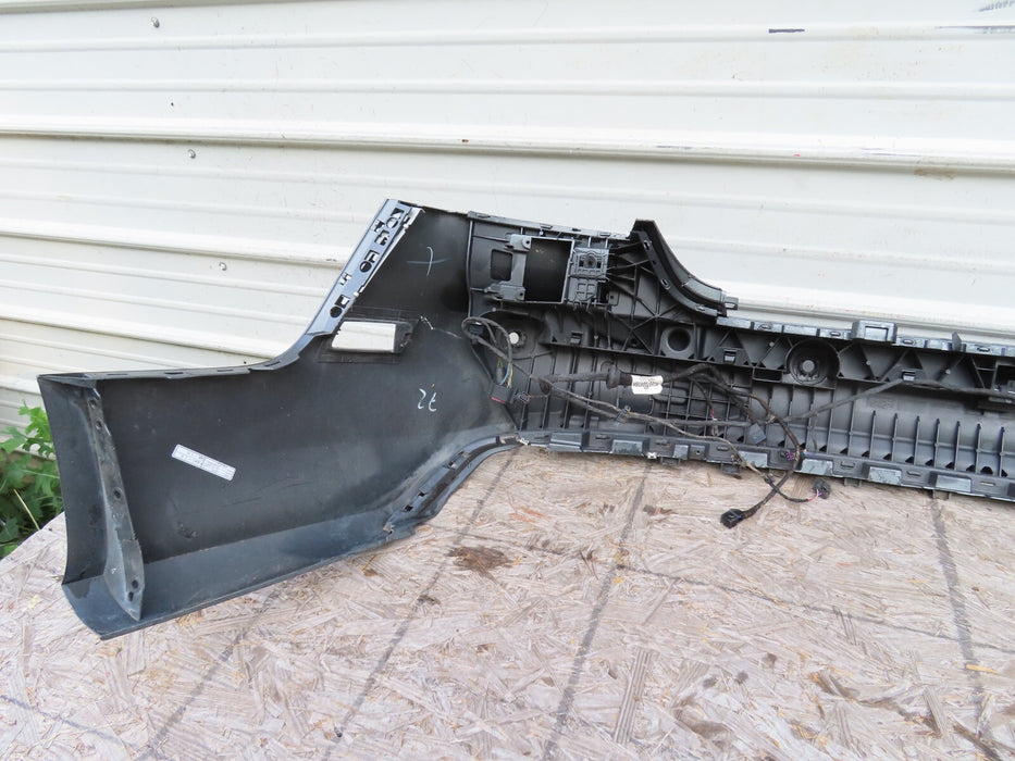 2012-2014 AUDI A7 QUATTRO REAR BUMPER COVER PANEL W/ HARNESS OEM 4G8807511AC