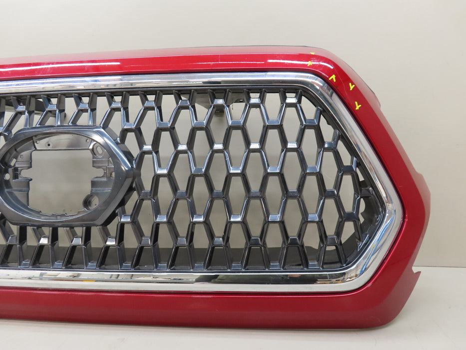2016-2022 TOYOTA TACOMA FRONT UPPER MAIN GRILLE OEM 53113-04040