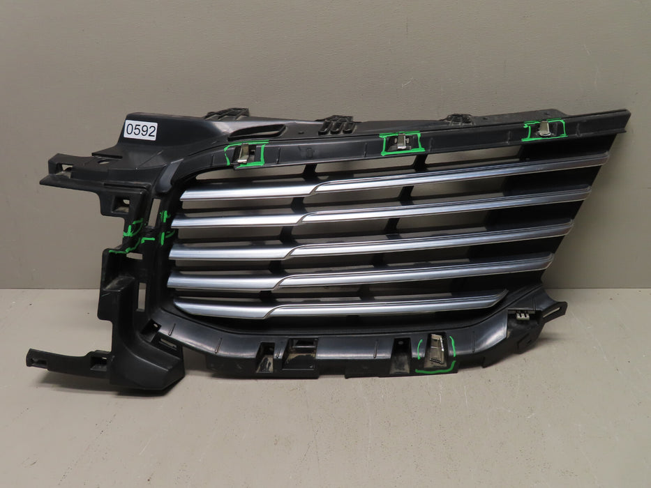 2016 2017 2018 LINCOLN MKX LEFT GRILL GRILLE W/O CHROME TRIM OEM