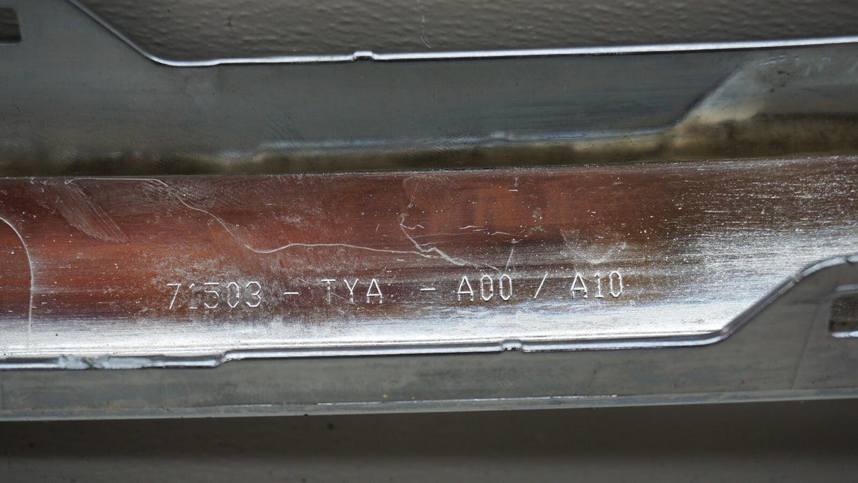 2022-2023 ACURA MDX REAR BUMPER CHROME TRIM 71503-TYA-A00 OEM