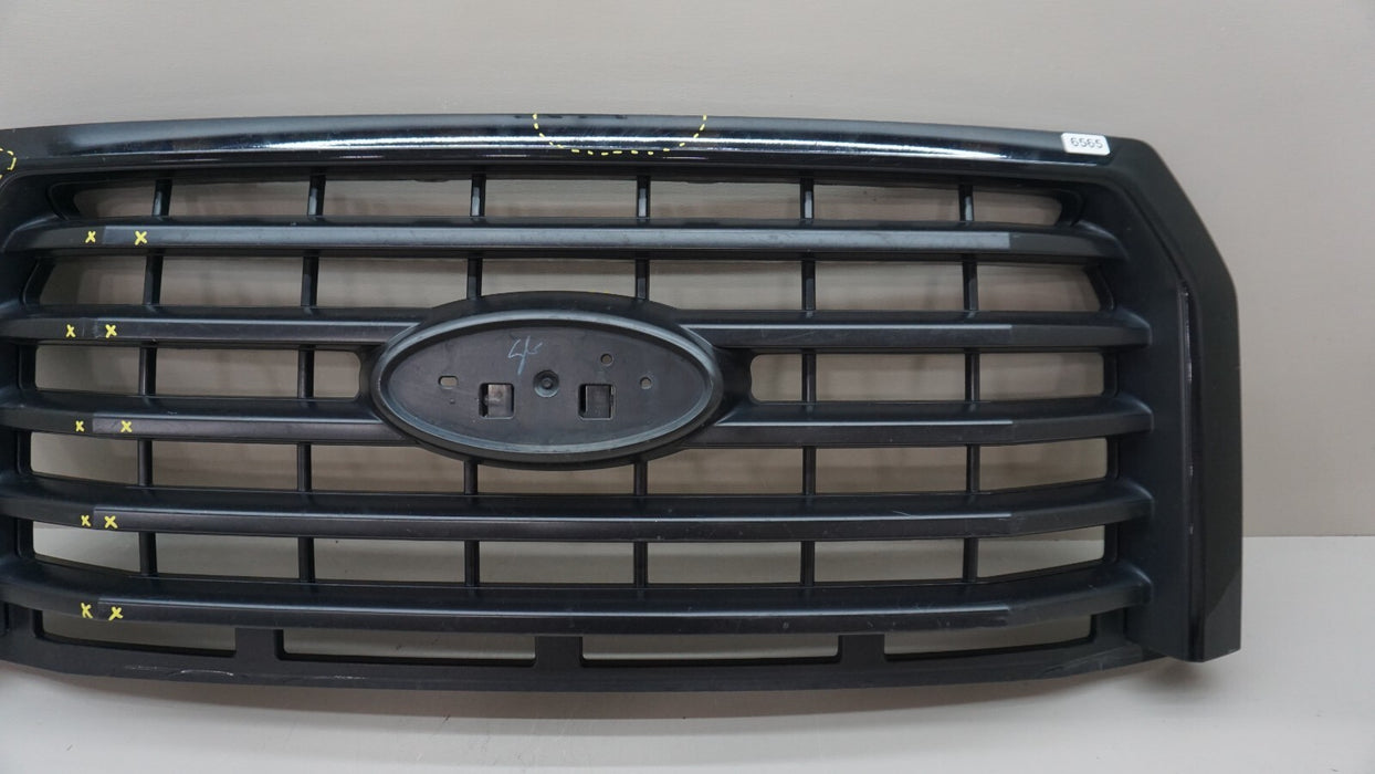 2015-2017 FORD F150 FRONT CENTER RADIATOR GRILLE OEM FL348200