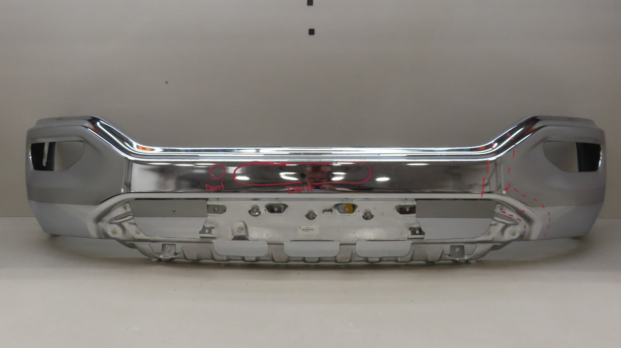 2016-2018 GMC SIERRA 1500 FRONT BUMPER METAL OEM 23381442