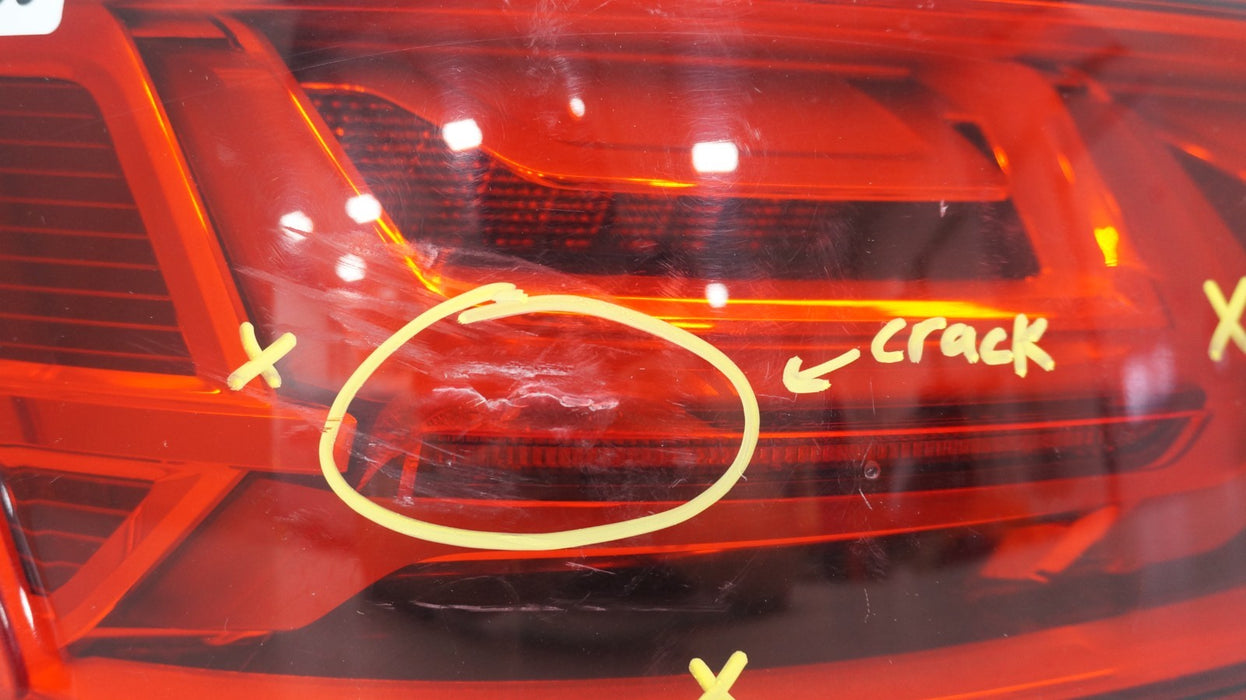2017-2019 AUDI Q7 REAR LEFT DRIVER SIDE LED TAIL LIGHT OEM 4M0945093L