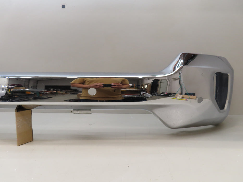 2016-2019 CHEVROLET SILVERADO 1500 FROMT BUMPER METAL CHROME OEM 23243124