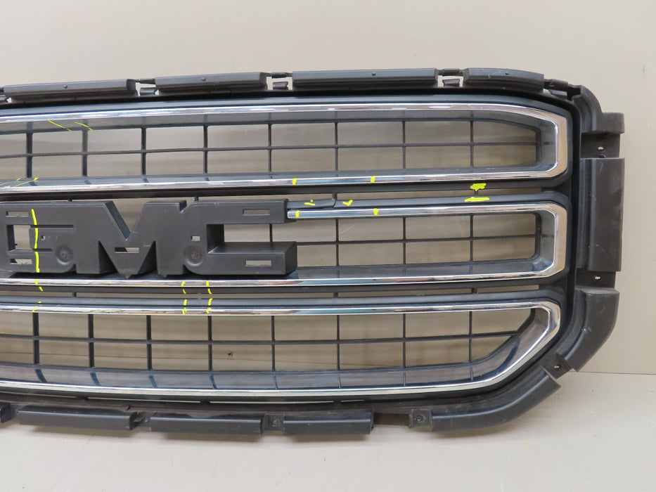 2015 2016 2017 2018 GMC YUKON FRONT RADIATOR GRILLE GRILL OEM 84119634