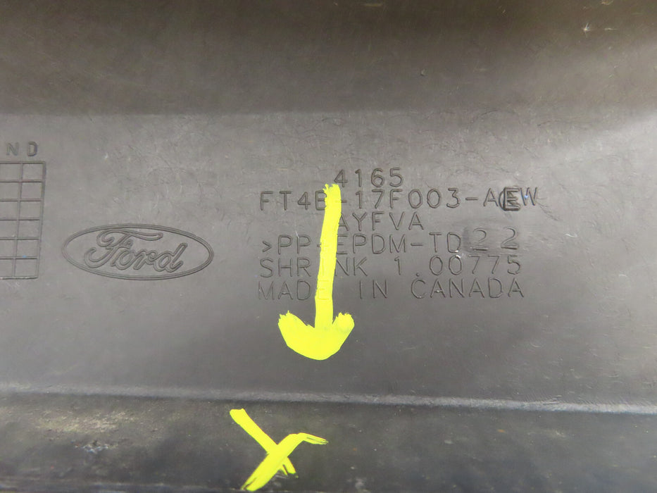 2015-2018 FORD EXPLORER FRONT BUMPER COVER OEM FT4B-17003-AEW