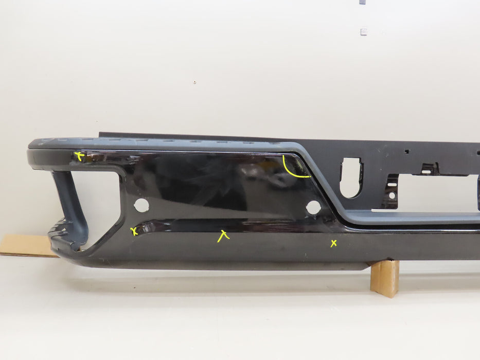 2020-2024 GMC SIERRA CHEVROLET SILVERADO 2500 3500 REAR BUMPER METAL OEM