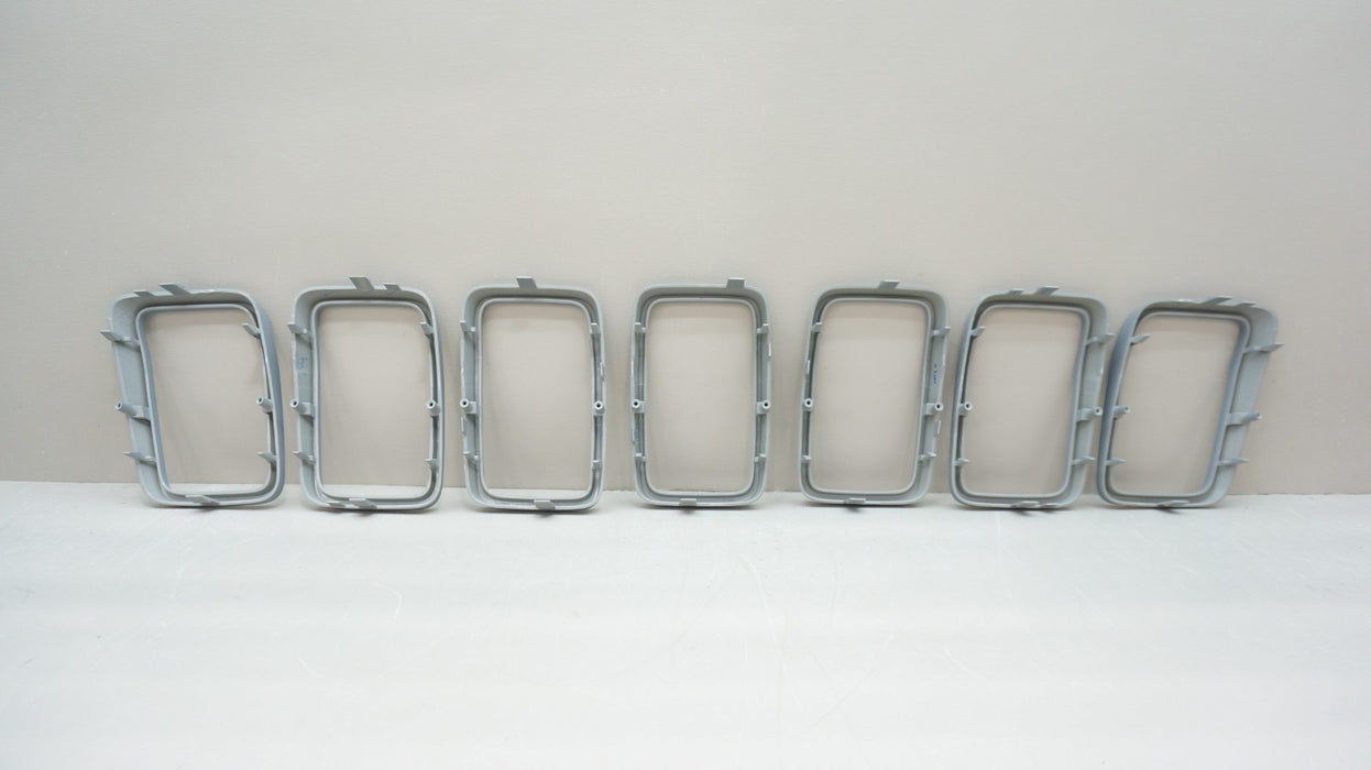 2016-2022 JEEP GRAND CHEROKEE FRONT BUMPER GRILLE TRIM RING KIT OEM 6ML06TZZAA