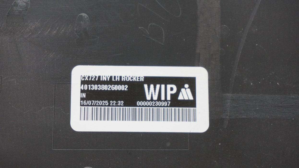 2021-2024 FORD MUSTANG MACH-E LEFT ROCKER SIDE SKIRT COVER OEM LJ8B-R10155-AAW