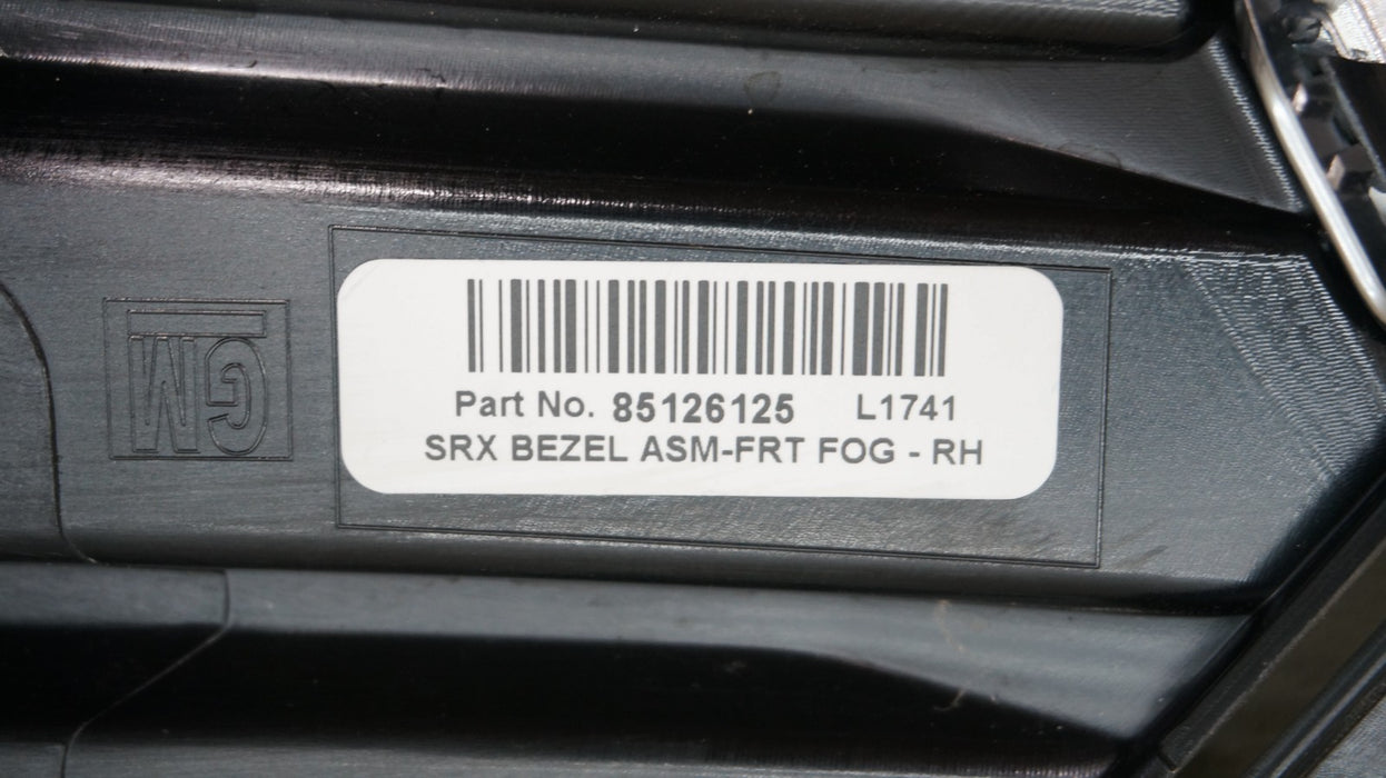 2017-2025 CADILLAC XT5 FRONT RIGHT PASSENGER SIDE FOG LIGHT TRIM OEM 85126125