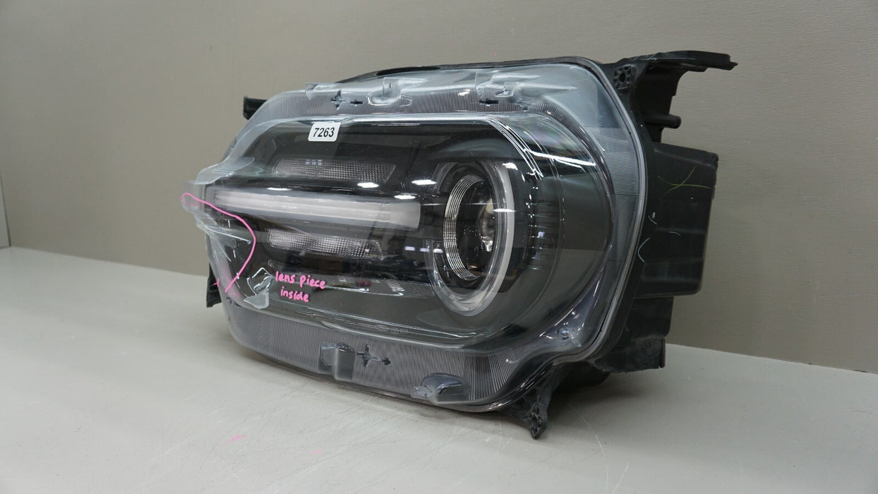 2021-2024 FORD BRONCO SPORT FRONT LEFT DRIVERS SIDE HEADLIGHT LED OEM