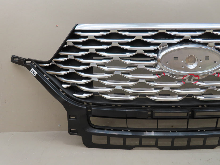 2020 2021 FORD EXPLORER FRONT RADIATOR GRILLE GRILL OEM LB5B8A133