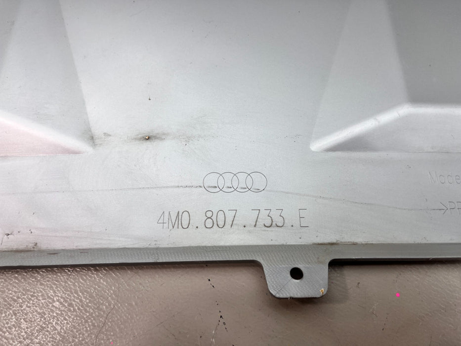 2017-2020 AUDI Q7 FRONT LOWER BUMPER VALANCE OEM 4M0807733E
