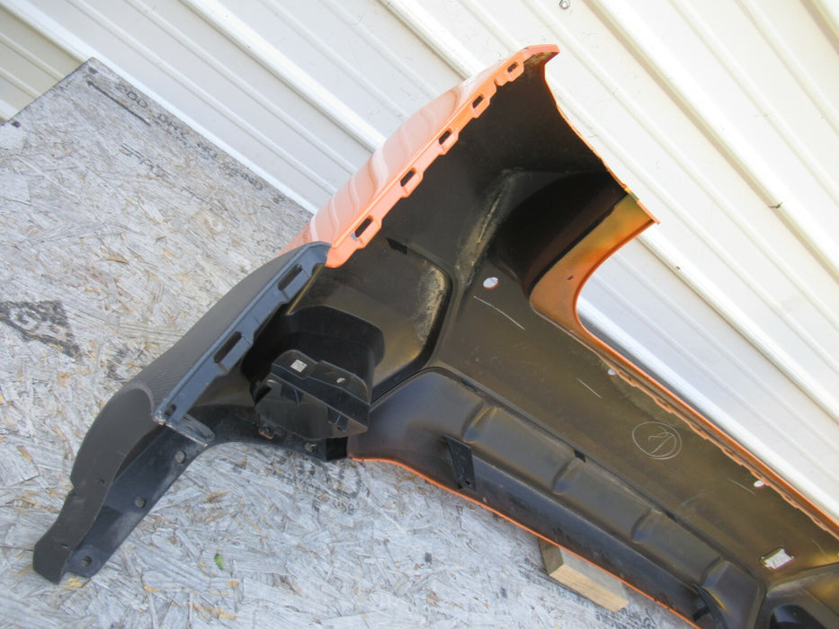 2018 2019 SUBARU CROSSTRACK REAR BUMPER COVER PLASTIC ORANGE W/O SENSORS OEM