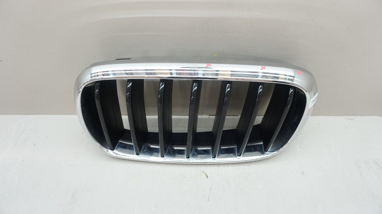 2014-2018 BMW X5 FRONT LH LEFT KIDNEY GRILLE GRILL OEM 7308660-02