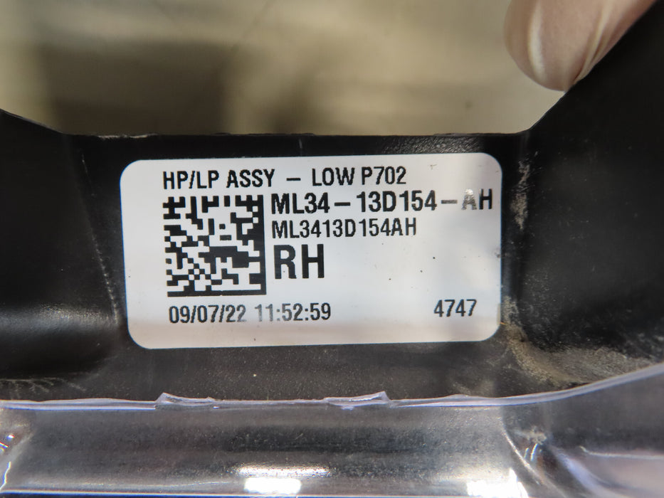 2021-2023 FORD F-150 FRONT RIGHT PASSENGER HEADLIGHT HALOGEN OEM ML34-13D154-AH