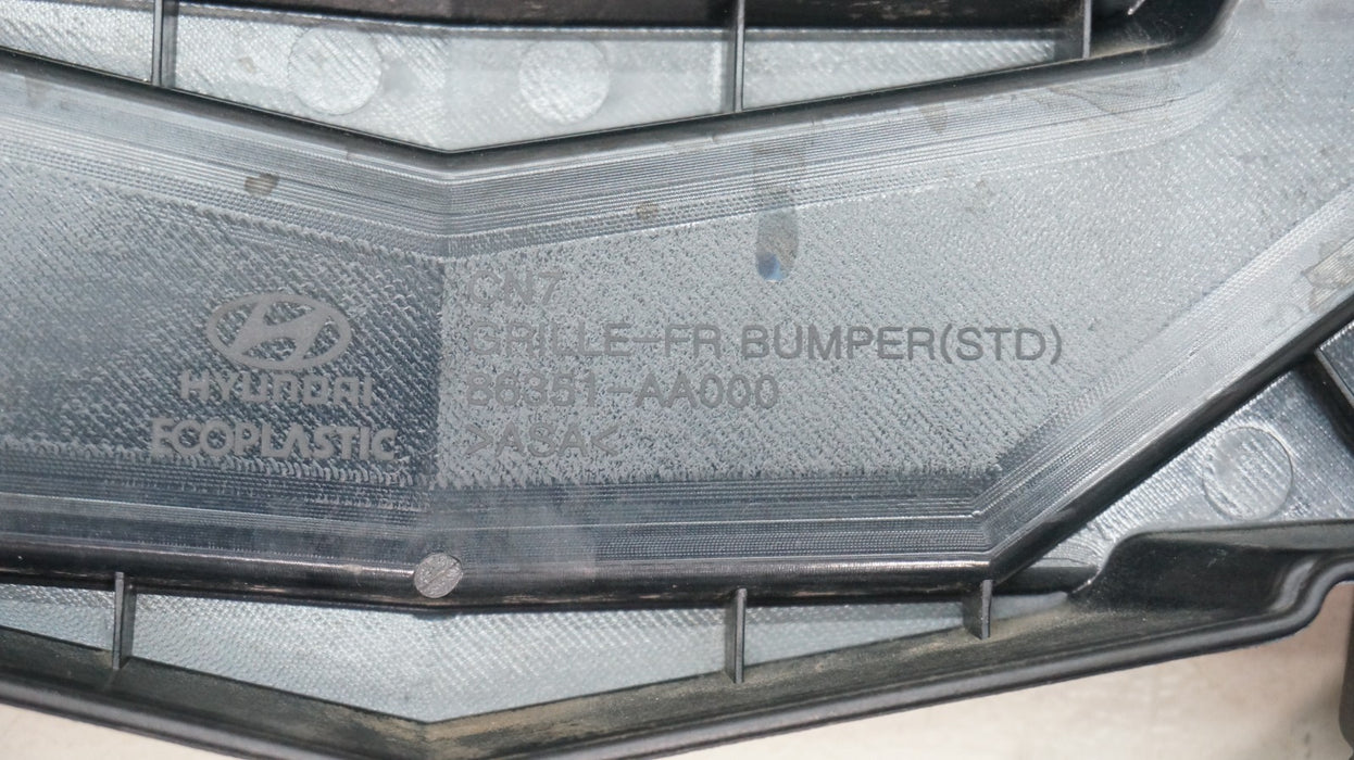 2021-2022 HYUNDAI ELANTRA FRONT RADIATOR GRILLE GRILL 86351-AA000 OEM