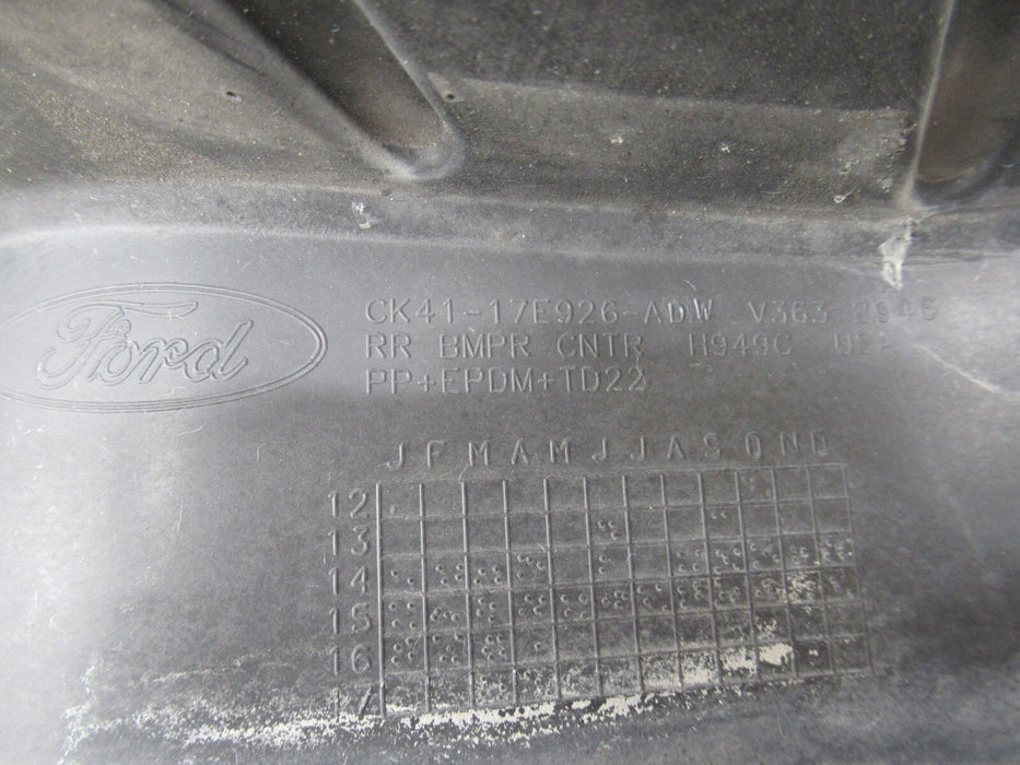 2015-2018 FORD TRANSIT-250 REAR BUMPER LOWER COVER PANEL CK41-17E926-ADW OEM