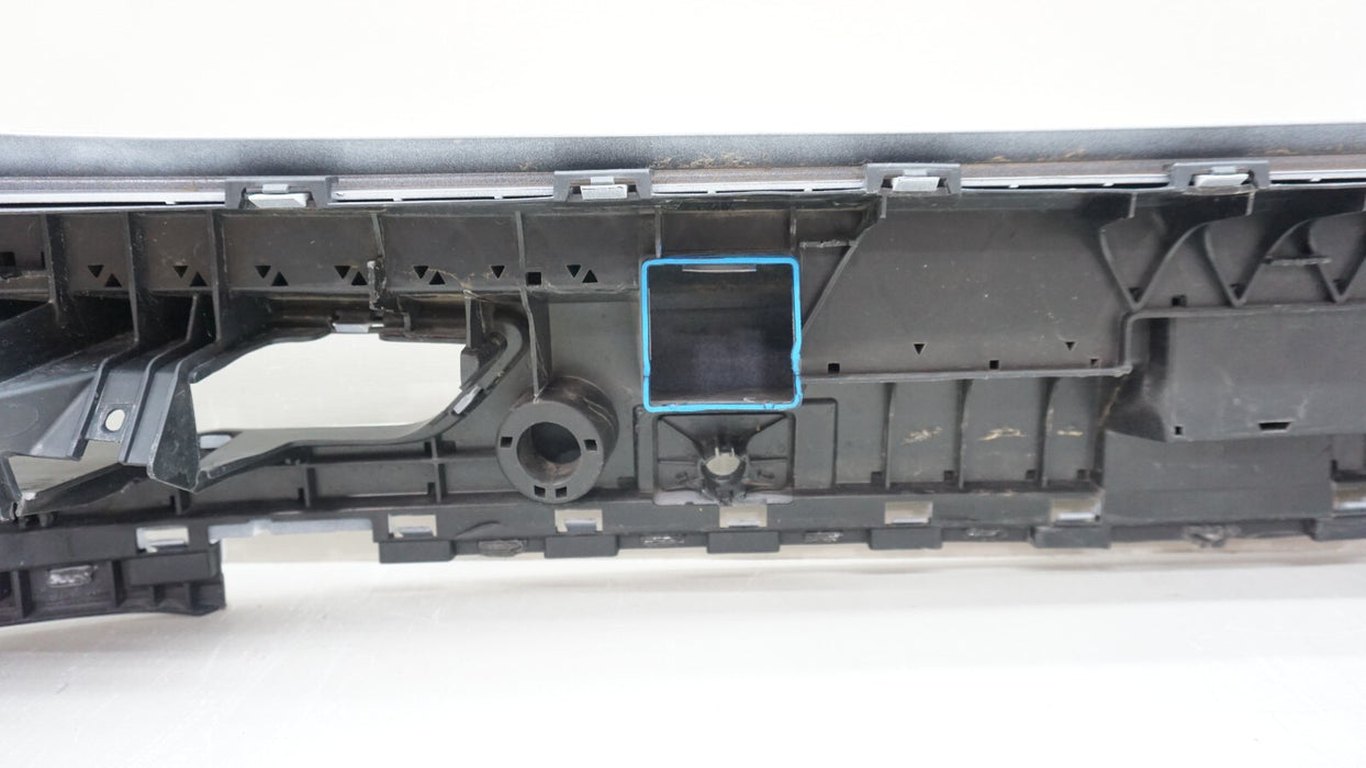 2018-2020 AUDI Q5 S-LINE REAR UPPER BUMPER COVER PANEL OEM 80A807385F