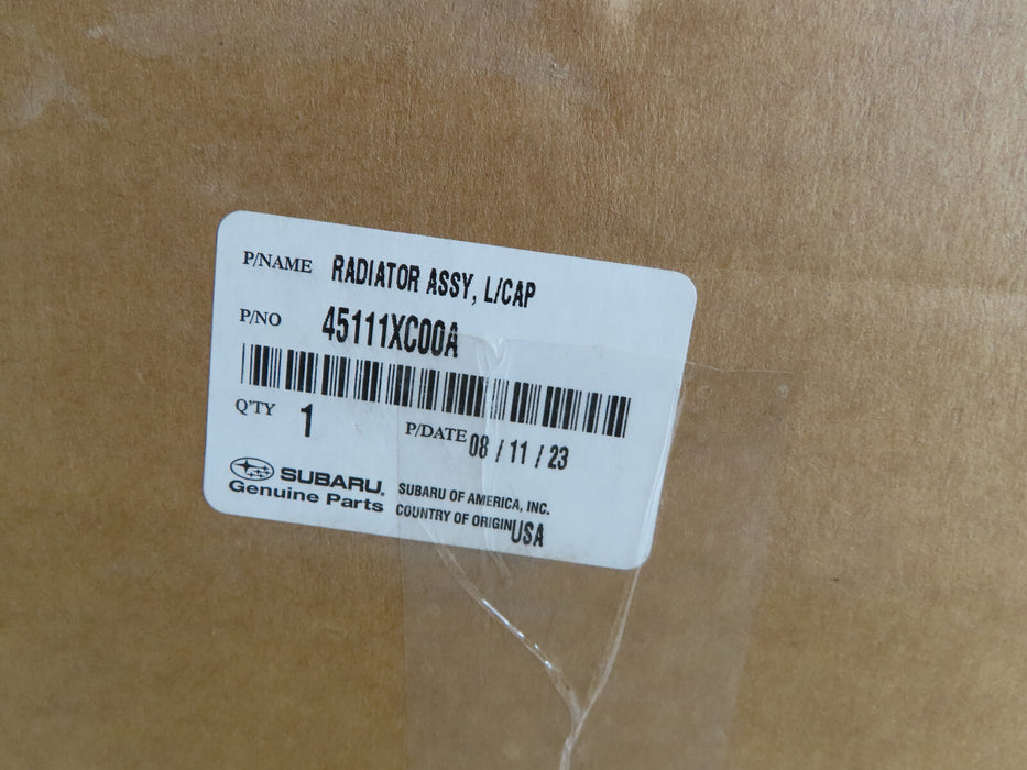2019 2020 2021 2022 SUBARU ASCENT RADIATOR OEM 45111XC00A