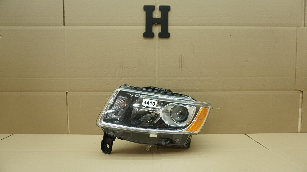 2014-2016 JEEP GRAND CHEROKEE FRONT LEFT DRIVER SIDE HEADLIGHT HALOGEN CAPA