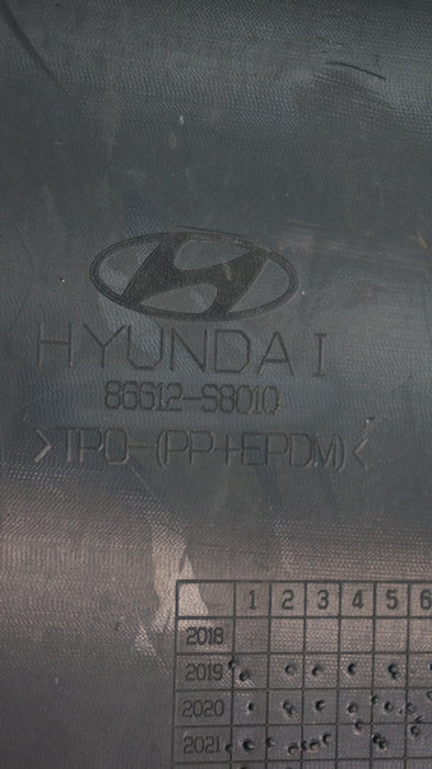 2020-2022 HYUNDAI PALISADE REAR LOWER BUMPER COVER VALANCE OEM 86612-S8010