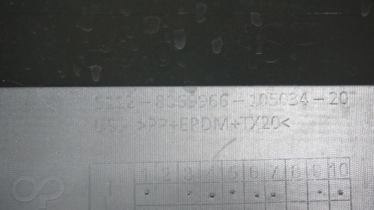 2020-2023 BMW X6 REAR LOWER BUMPER VALANCE COVER 5112-8069966 OEM