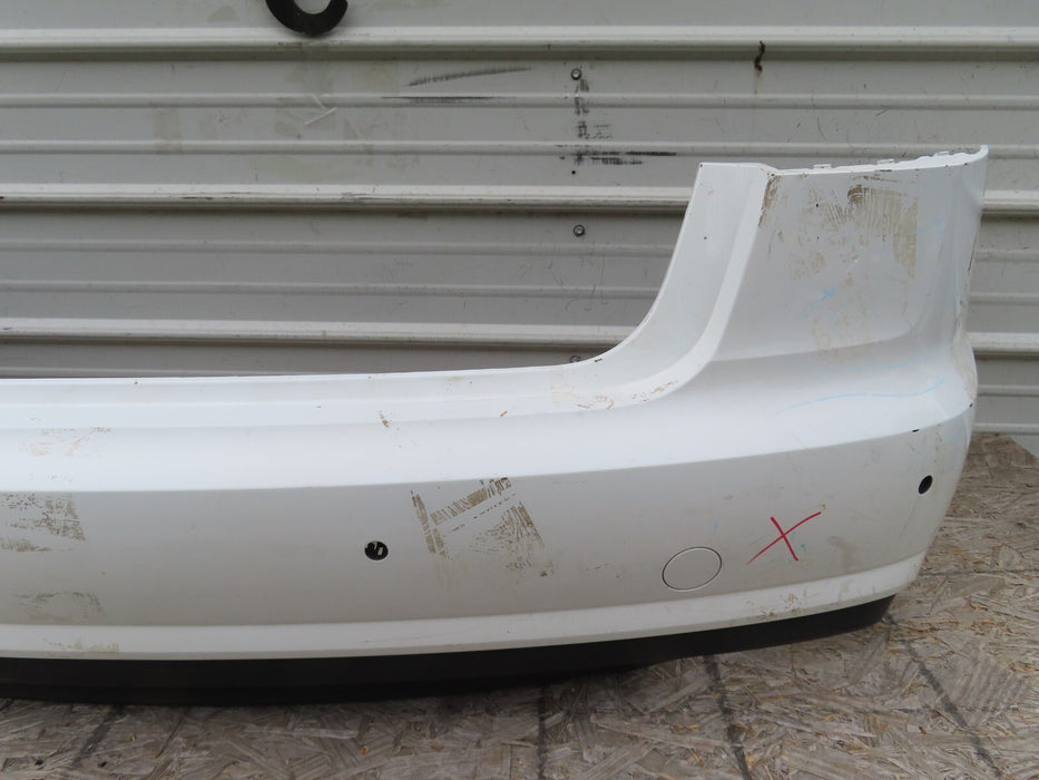 2016 AUDI A6 4DR SEDAN REAR BUMPER COVER W/ LOWER VALANCE PANEL OEM 4G5807511AF