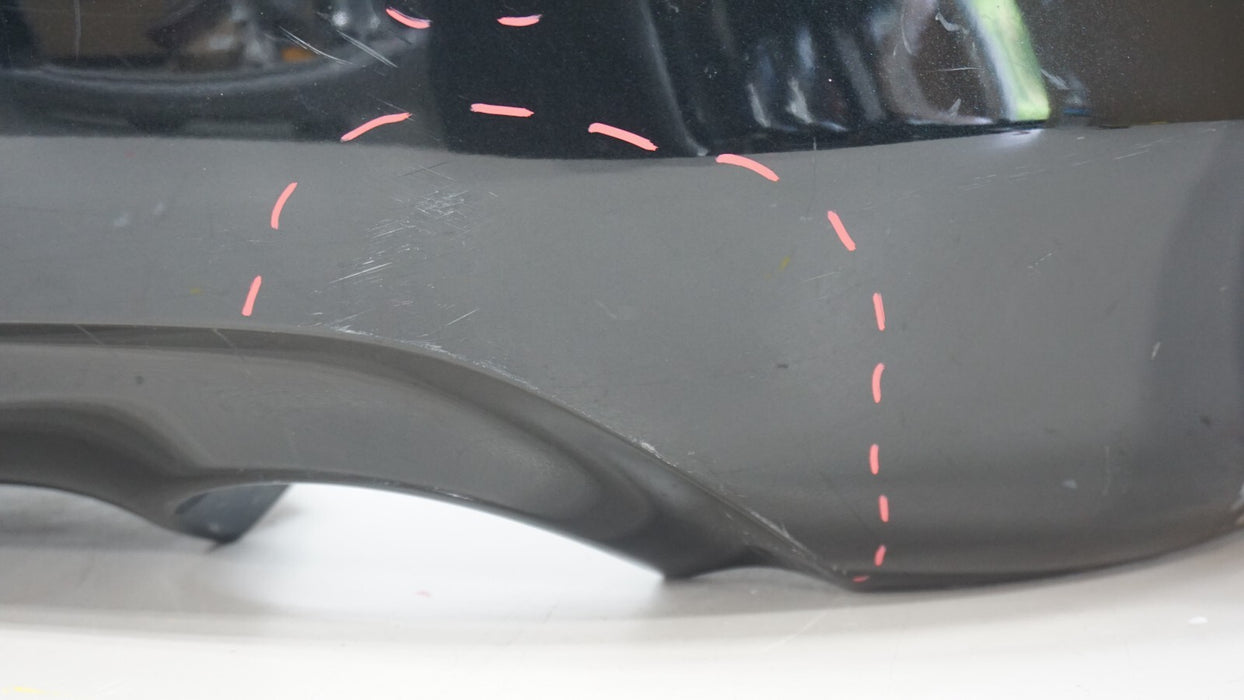 2014-2017 INFINITI Q50 BASE HYBRID PREMIUM REAR BUMPER COVER OEM 85022-4GA0H