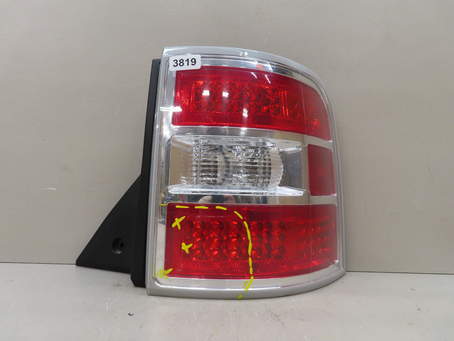 2009-2011 FORD FLEX REAR RIGHT PASSENGER TAIL LIGHT OEM 8A83-13B504-B