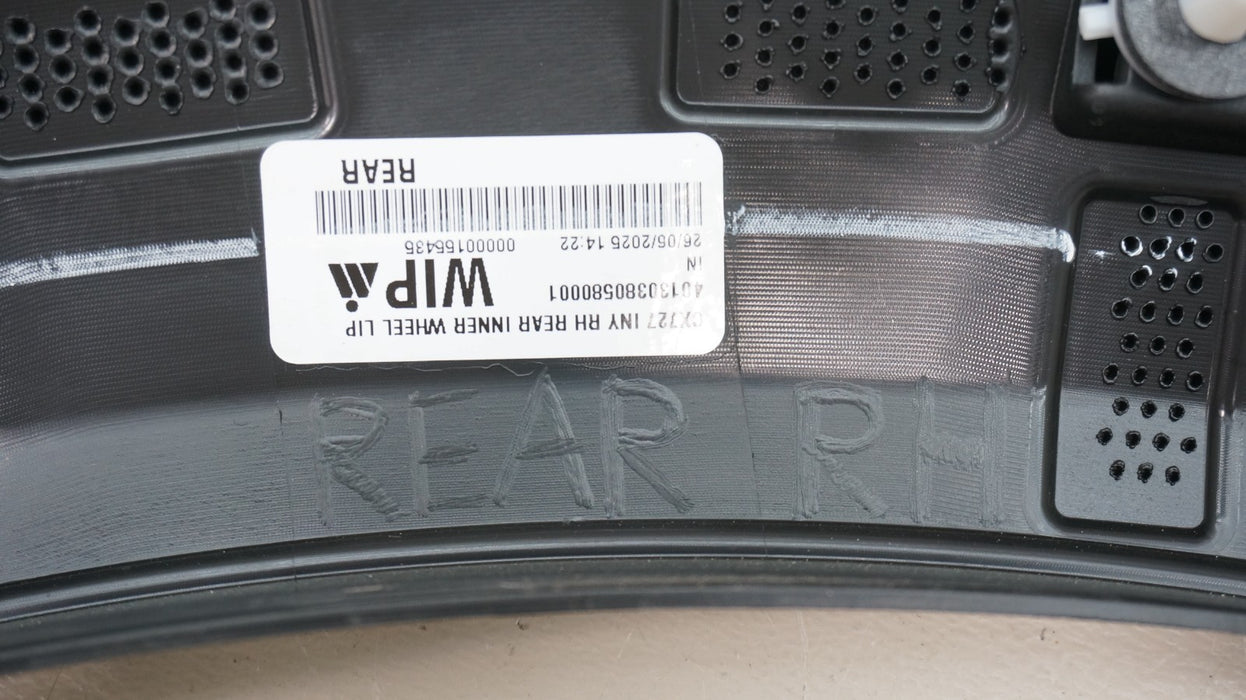 *MINT* 2021-2025 FORD MUSTANG MACH-E REAR RIGHT FENDER FLARE OEM LJ8B-R286D02