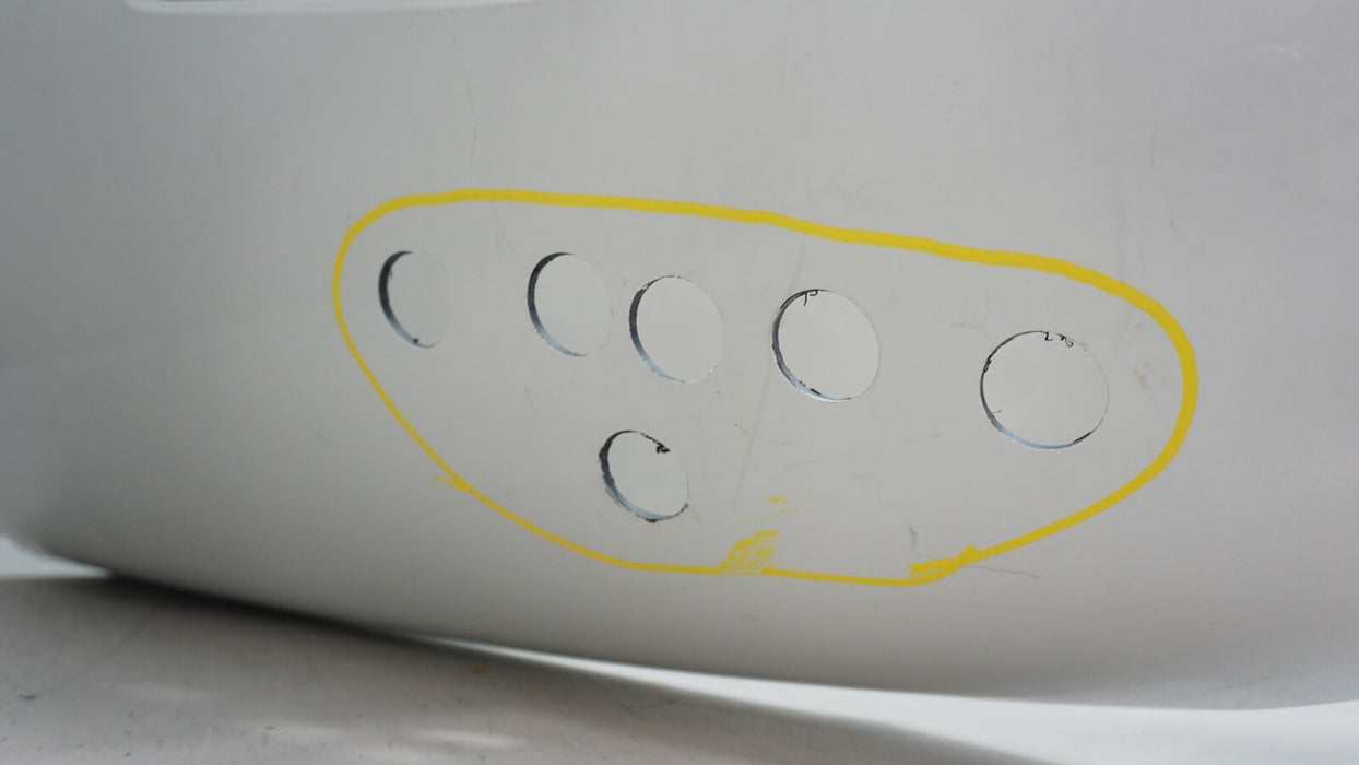 2015-2018 JAGUAR XJ XJL REAR BUMPER COVER PANEL OEM FW9317D781AA