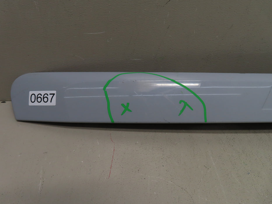 2013-2018 CHEVROLET TRAX TRUNK REAR MOLDING PANEL OEM W/O CAMERA P#95276190