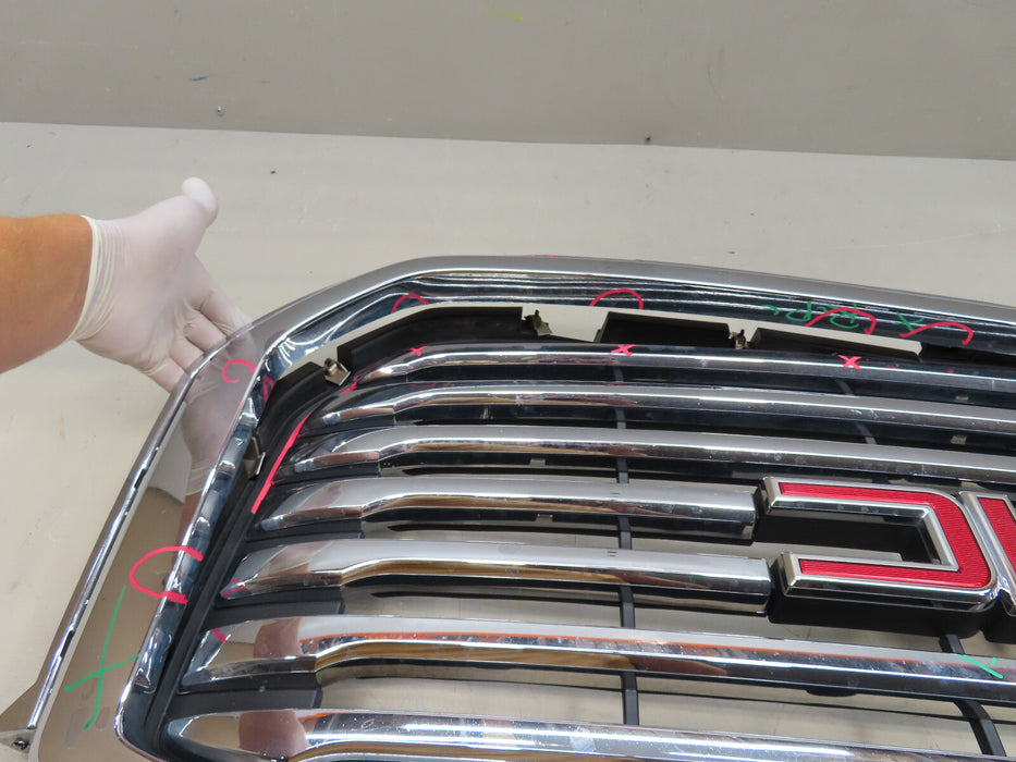 2015-2020 GMC YUKON FRONT RADIATOR GRILLE GRILL OEM 84336883