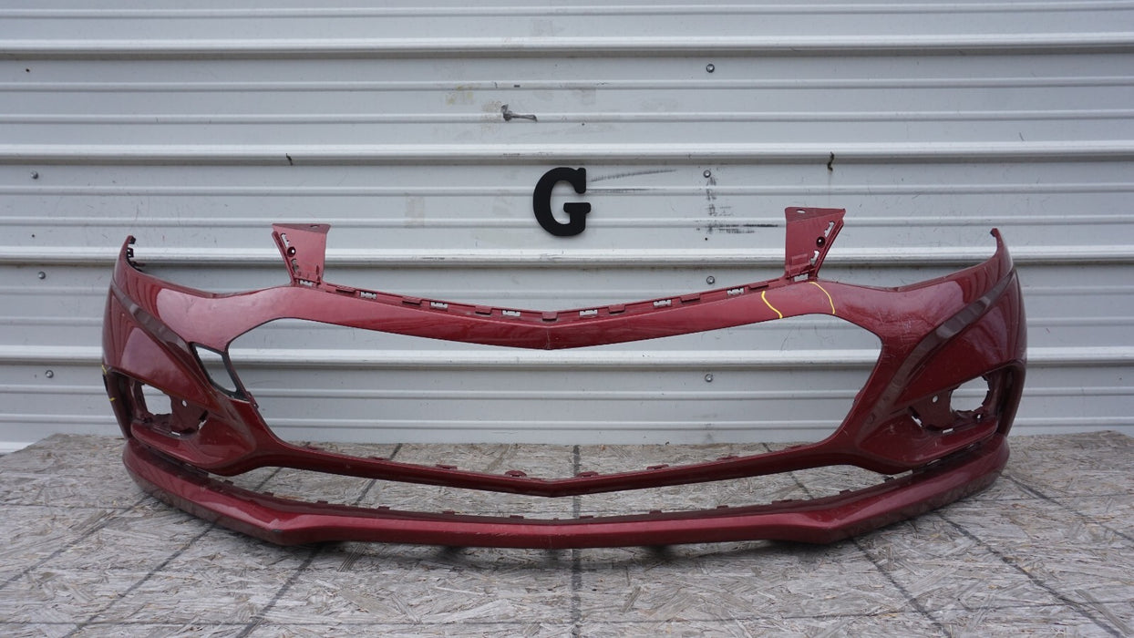 2016-2018 CHEVROLET CRUZE FRONT BUMPER COVER OEM 16 17 18