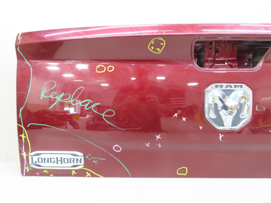 2021-2022 DODGE RAM 2500 3500 LIMITED LONGHORN 4X4 REAR TAILGATE W/ EMBLEM OEM