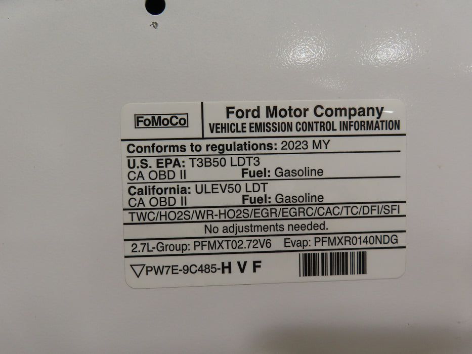 2021 - 2023 FORD BRONCO FRONT BONNET HOOD SHELL OEM